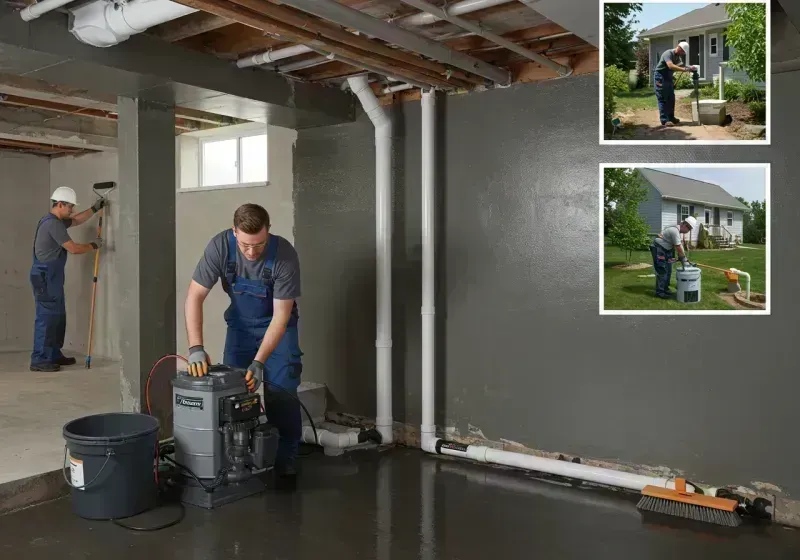 Basement Waterproofing and Flood Prevention process in Huntsville, MO